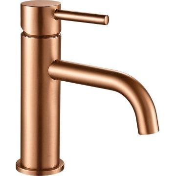 REA-B1112 - Umyvadlová baterie LUNGO 16,5 cm kartáčovaná měď