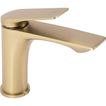 REA-B2703 - Umyvadlová baterie AVALON 16,5 cm broušená zlatá