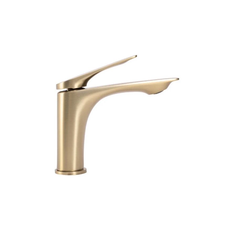 REA-B2703 - Umyvadlová baterie AVALON 16,5 cm broušená zlatá