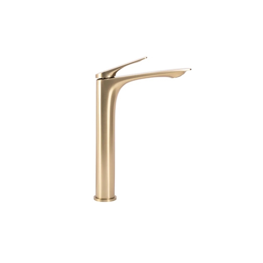 REA-B2705 - Umyvadlová baterie AVALON 30 cm broušená zlatá