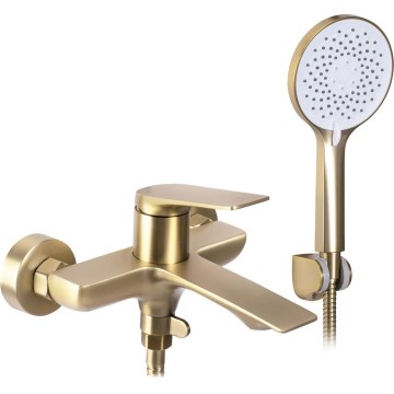 REA-B2707 - Vanová sada AVALON broušená zlatá