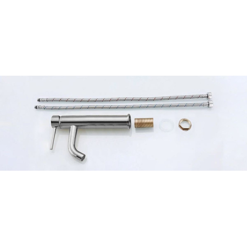 REA-B4104 - Umyvadlová baterie LUNGO 28 cm lesklý chrom
