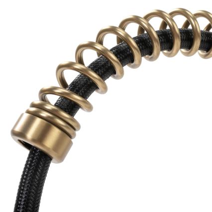 REA-B4821 - Dřezová baterie s vytahovací sprškou COLIN 42,5 cm broušená zlatá