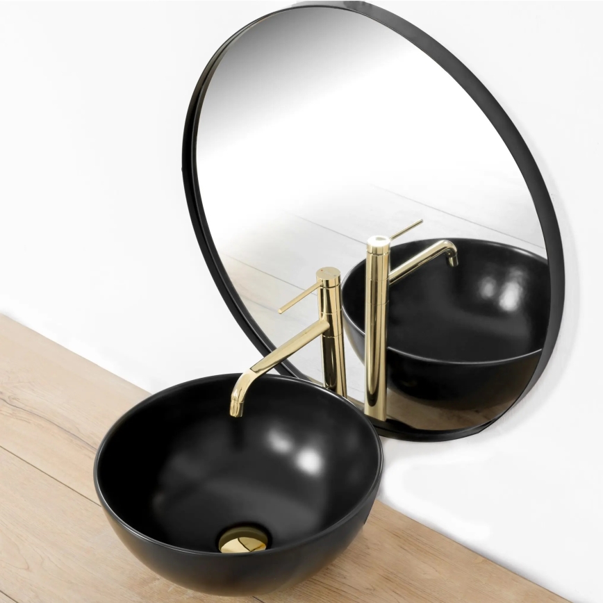 REA-B5002 - Umyvadlová baterie LUGANO 34 cm zlatá