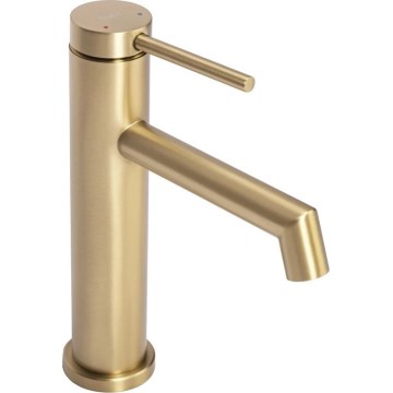 REA-B5316 - Umyvadlová baterie FOSS 20,5 cm broušená zlatá