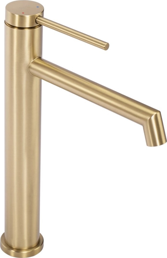 REA-B5319 - Umyvadlová baterie FOSS 29,5 cm broušená zlatá