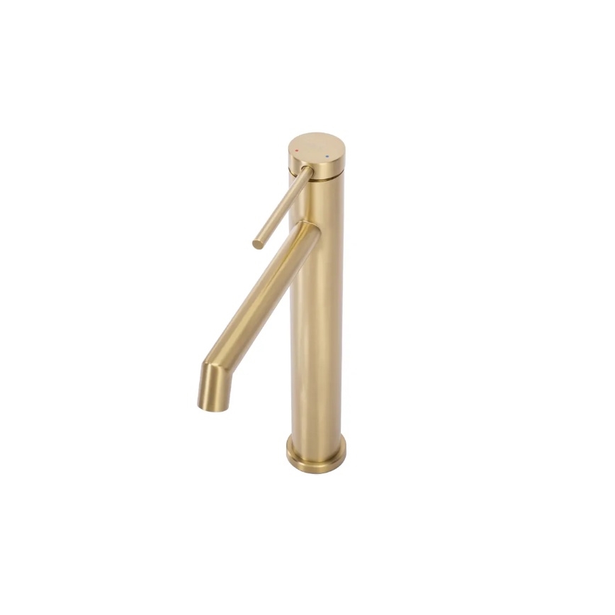 REA-B5319 - Umyvadlová baterie FOSS 29,5 cm broušená zlatá