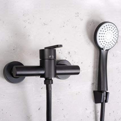 REA-B5500 - Sprchová sada s baterií ONTARIO černá