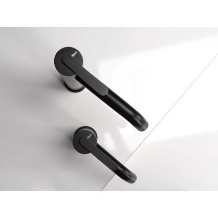 REA-B5508 - Umyvadlová baterie ONTARIO 30 cm černá