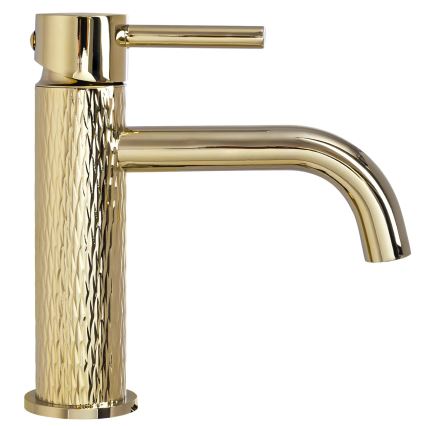 REA-B6322 - Umyvadlová baterie LUNGO ART 16,5 cm zlatá