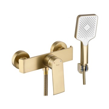 REA-B6403 - Sprchová sada s baterií HASS broušená zlatá