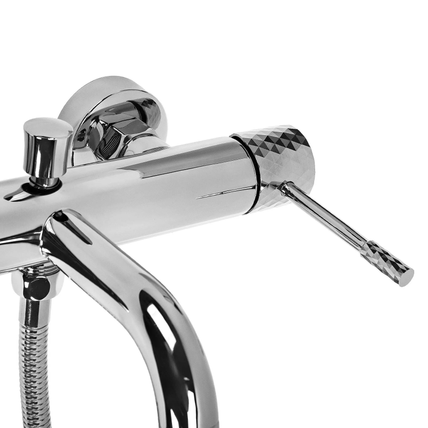 REA-B6447 - Vanová sada LUNGO DIAMOND lesklý chrom