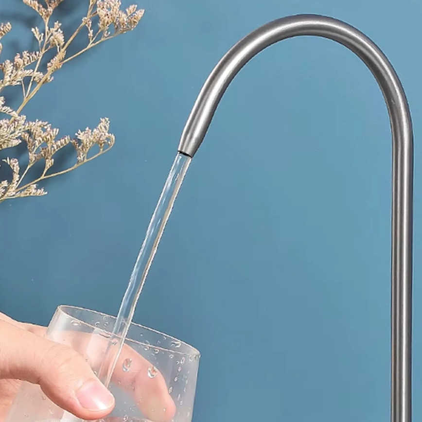 REA-B7563 - Dřezová baterie s vytahovací sprškou a filtrací ECO FRESH 37,5 cm nikl