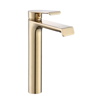 REA-B9971 - Umyvadlová baterie HASS 28 cm broušená zlatá
