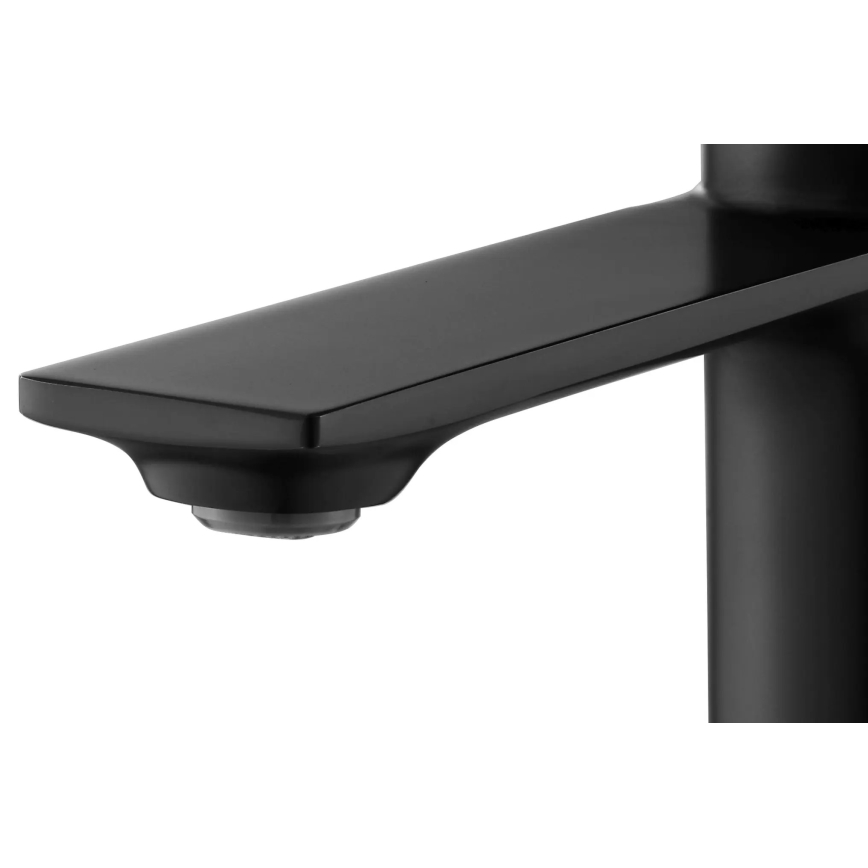 REA-B9987 - Umyvadlová baterie STORM 16,5 cm černá/zlatá