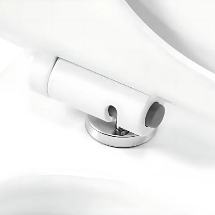 REA-C1652 - Závěsné WC s prkénkem GUSTAVO RIMLESS keramika/bílá