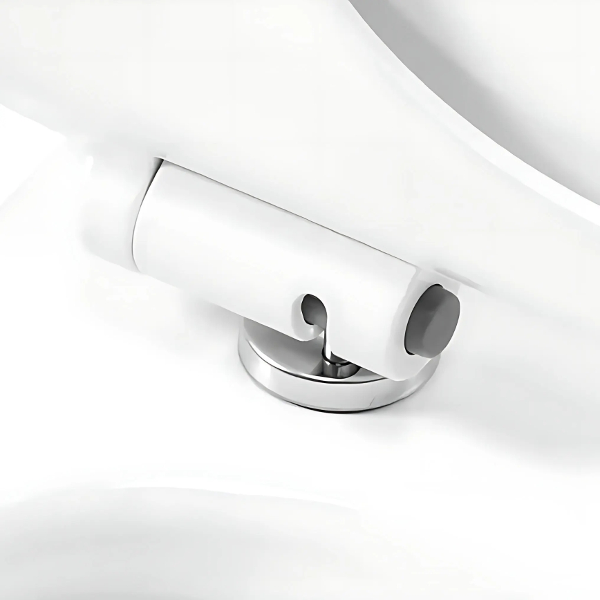 REA-C1652 - Závěsné WC s prkénkem GUSTAVO RIMLESS keramika/bílá