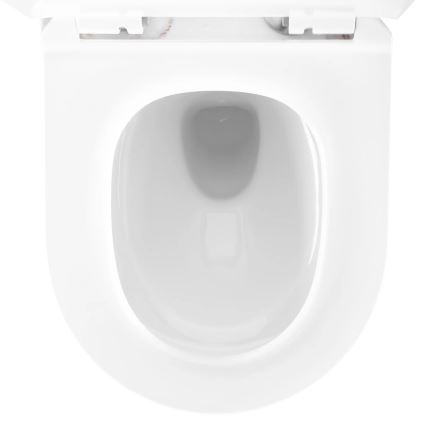 REA-C6390 - Závěsné WC s prkénkem CARTER TORNADO RIMLESS keramika/imitace kamene