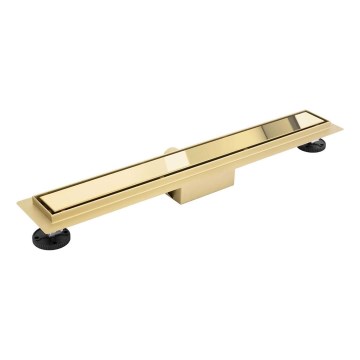 REA-G2562 - Odtokový žlab NEOX 70 cm nerezová ocel/zlatá