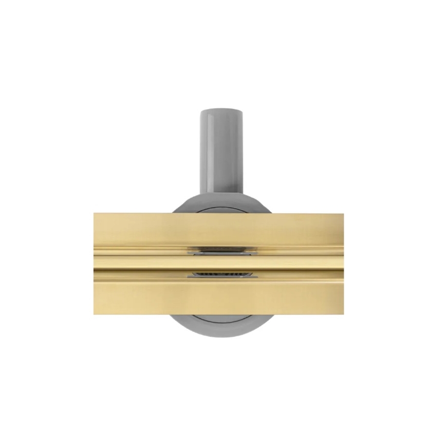 REA-G2714 - Odtokový žlab NEOX SLIM 70 cm nerezová ocel/broušená zlatá