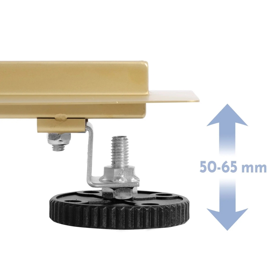 REA-G2742 - Odtokový žlab NEOX PRO 70 cm zlatá