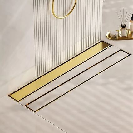 REA-G2743 - Odtokový žlab NEOX PRO 60 cm zlatá