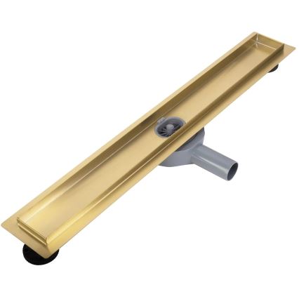 REA-G2743 - Odtokový žlab NEOX PRO 60 cm zlatá