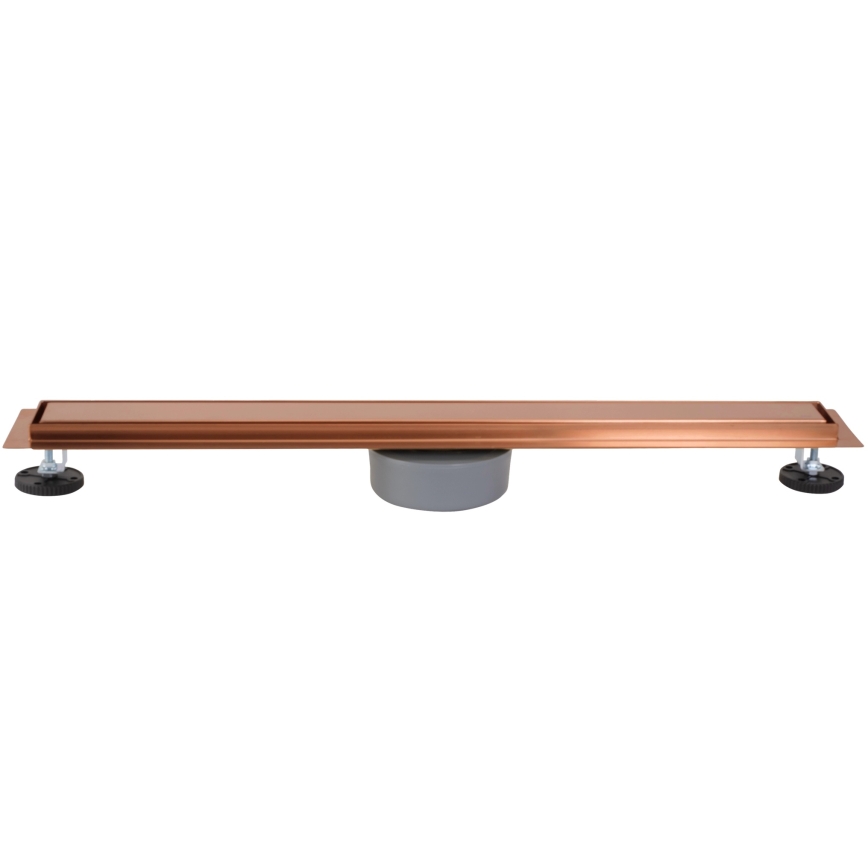 REA-G4801 - Odtokový žlab NEOX PRO 70 cm kartáčovaná měď