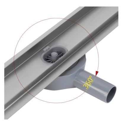 REA-G5807 - Odtokový žlab NEOX PRO 60 cm nerezová ocel