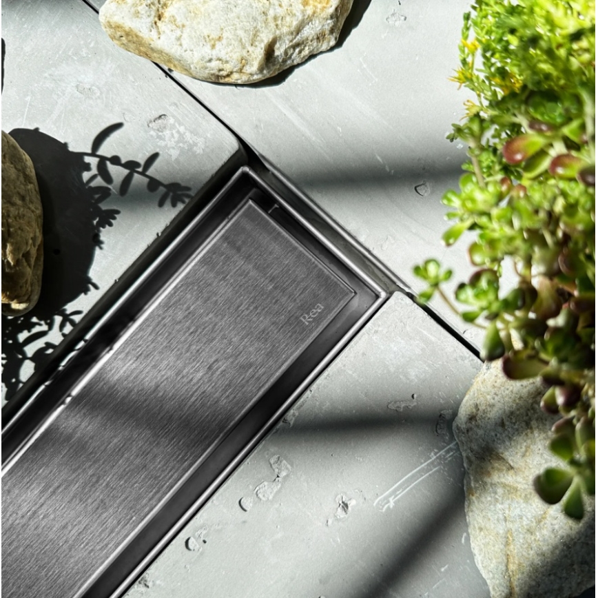 REA-G5808 - Odtokový žlab NEOX PRO 70 cm nerezová ocel