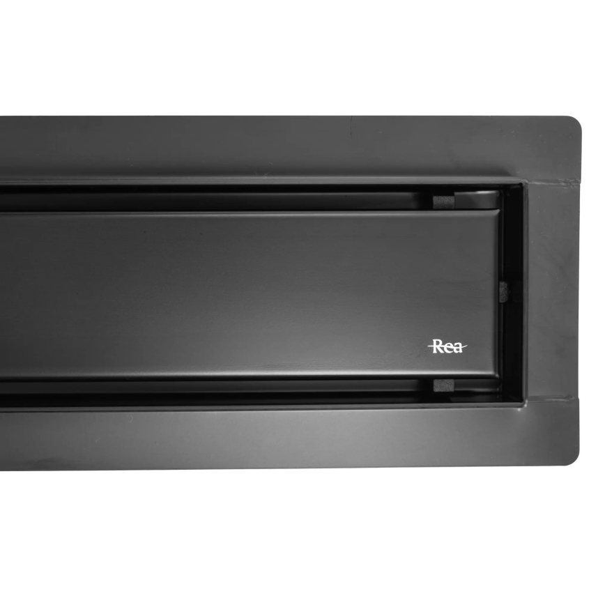 REA-G6600 - Odtokový žlab PURE NEOX 50 cm matná černá