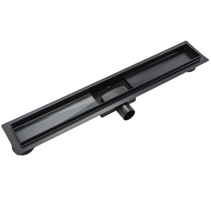 REA-G6600 - Odtokový žlab PURE NEOX 50 cm matná černá