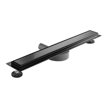 REA-G7802 - Odtokový žlab NEOX PRO 70 cm nerezová ocel/černá