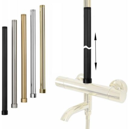 REA-K0891-Prodlužovací tyč pro sprchovou/vanovou soupravu 51,5 cm broušená zlatá