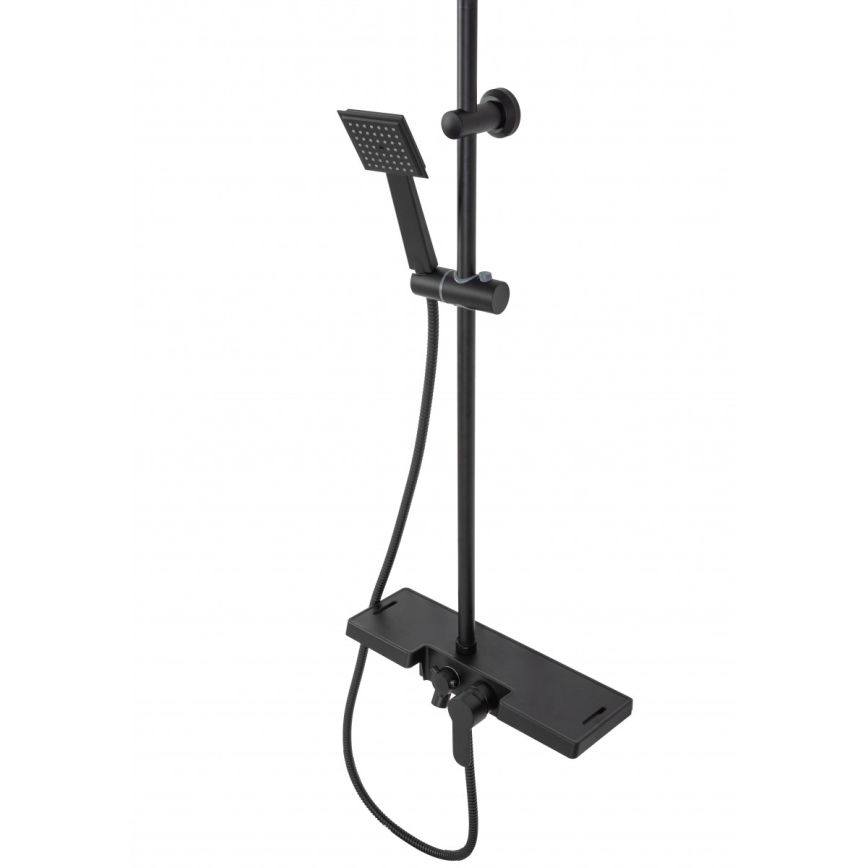 REA-P0636 - Sprchová sada BRAVO matná černá