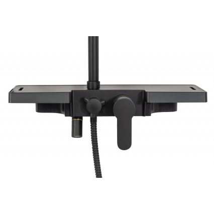 REA-P0636 - Sprchová sada BRAVO matná černá