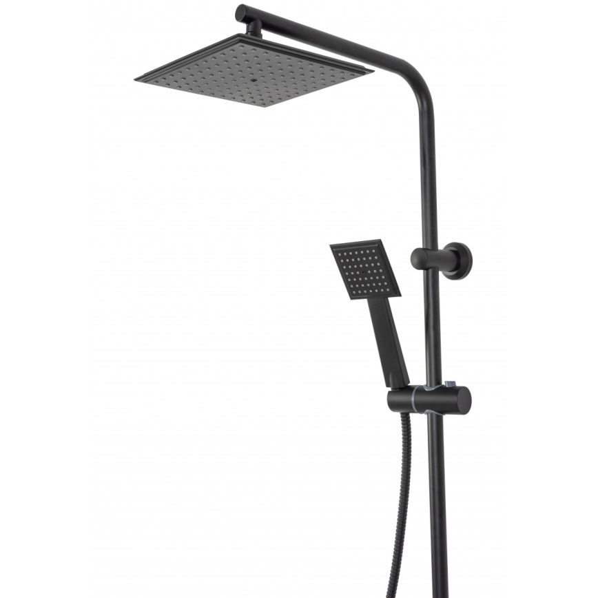 REA-P0636 - Sprchová sada BRAVO matná černá