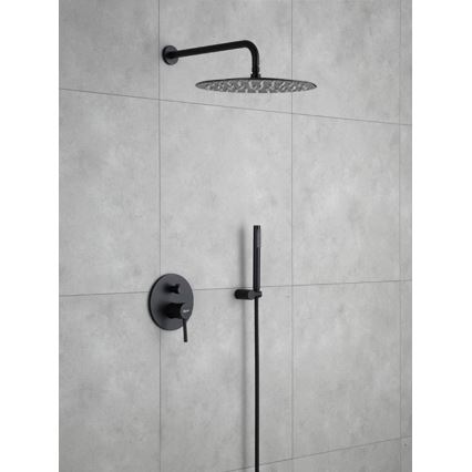 REA-P4100 - Sprchová sada s podomítkovou baterií LUNGO černá