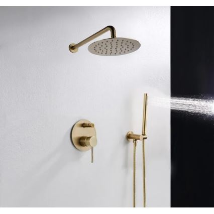 REA-P4110 - Sprchová sada s podomítkovou baterií LUNGO zlatá