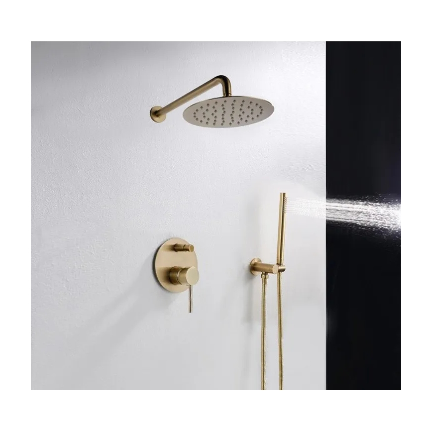 REA-P4110 - Sprchová sada s podomítkovou baterií LUNGO zlatá