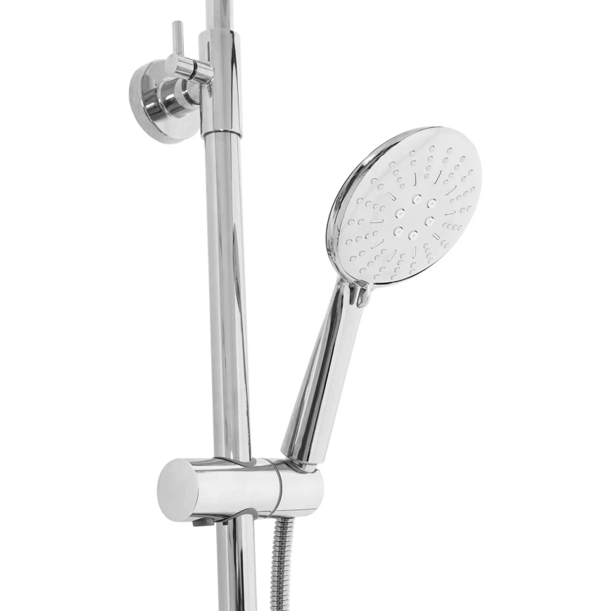 REA-P6607 - Sprchová sada s termostatickou baterií LUNGO lesklý chrom