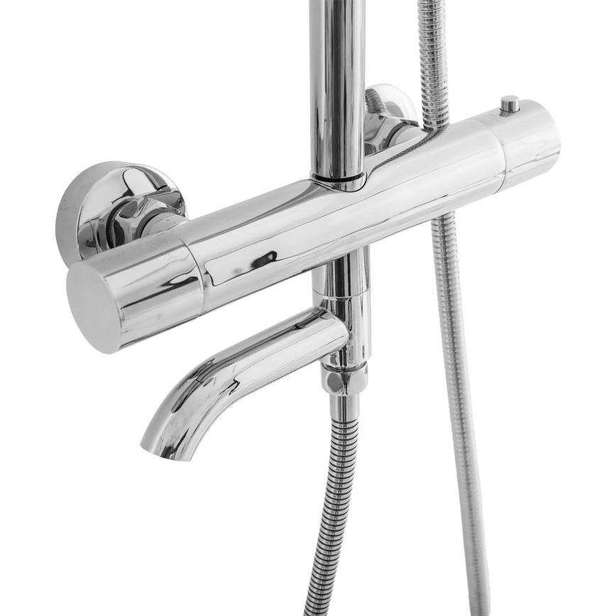 REA-P6607 - Sprchová sada s termostatickou baterií LUNGO lesklý chrom