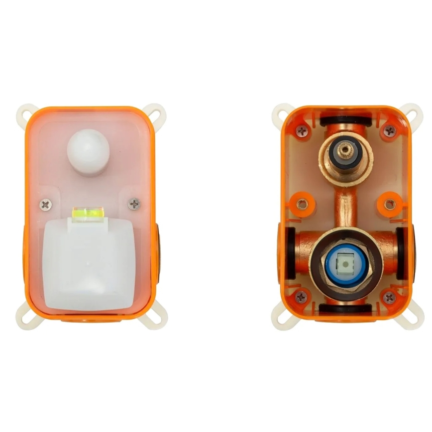 REA-P6609 - Sprchová sada s termostatickou podomítkovou baterií LUNGO kartáčovaná zlatá