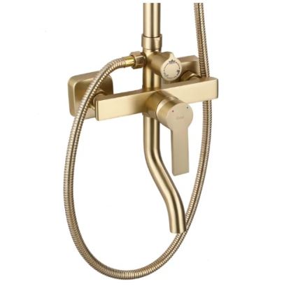 REA-P7841 - Sprchová sada s baterií ARGUS broušená zlatá