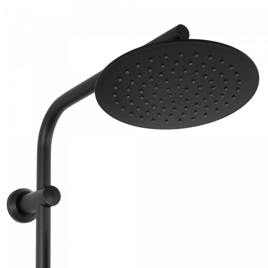 REA-P8804 - Sprchová sada s termostatickou baterií BLISS matná černá