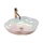REA-U3309 - Umyvadlo na desku PEARL 38x50,5 cm keramika/pestrobarevná