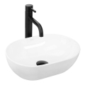 REA-U3322 - Umyvadlo na desku AMELIA MINI 26x38 cm keramika/lesklá bílá