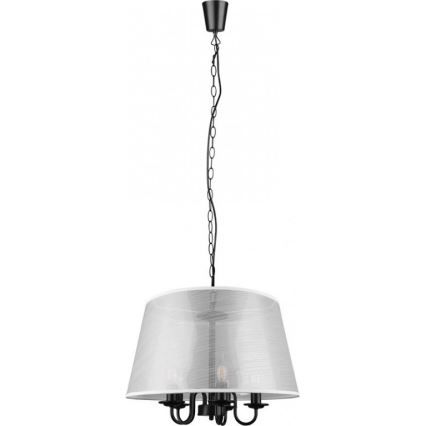 Reality - LED Lustr na řetězu CIMA 5xE14/40W/230V šedá