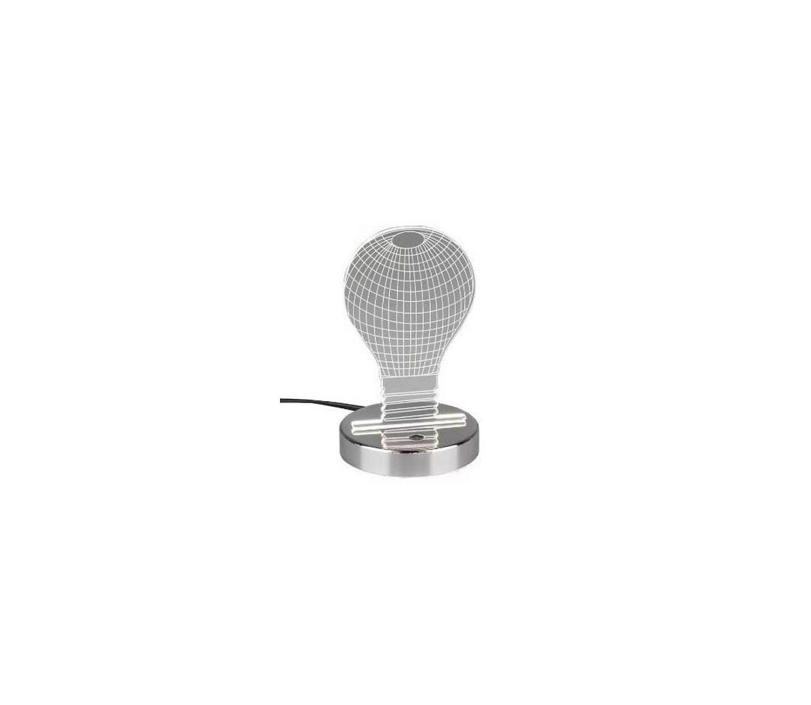 Reality Reality - LED RGBW Stolní lampa BULB LED/3,2W/230V LX0499
