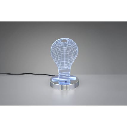 Reality - LED RGBW Stolní lampa BULB LED/3,2W/230V